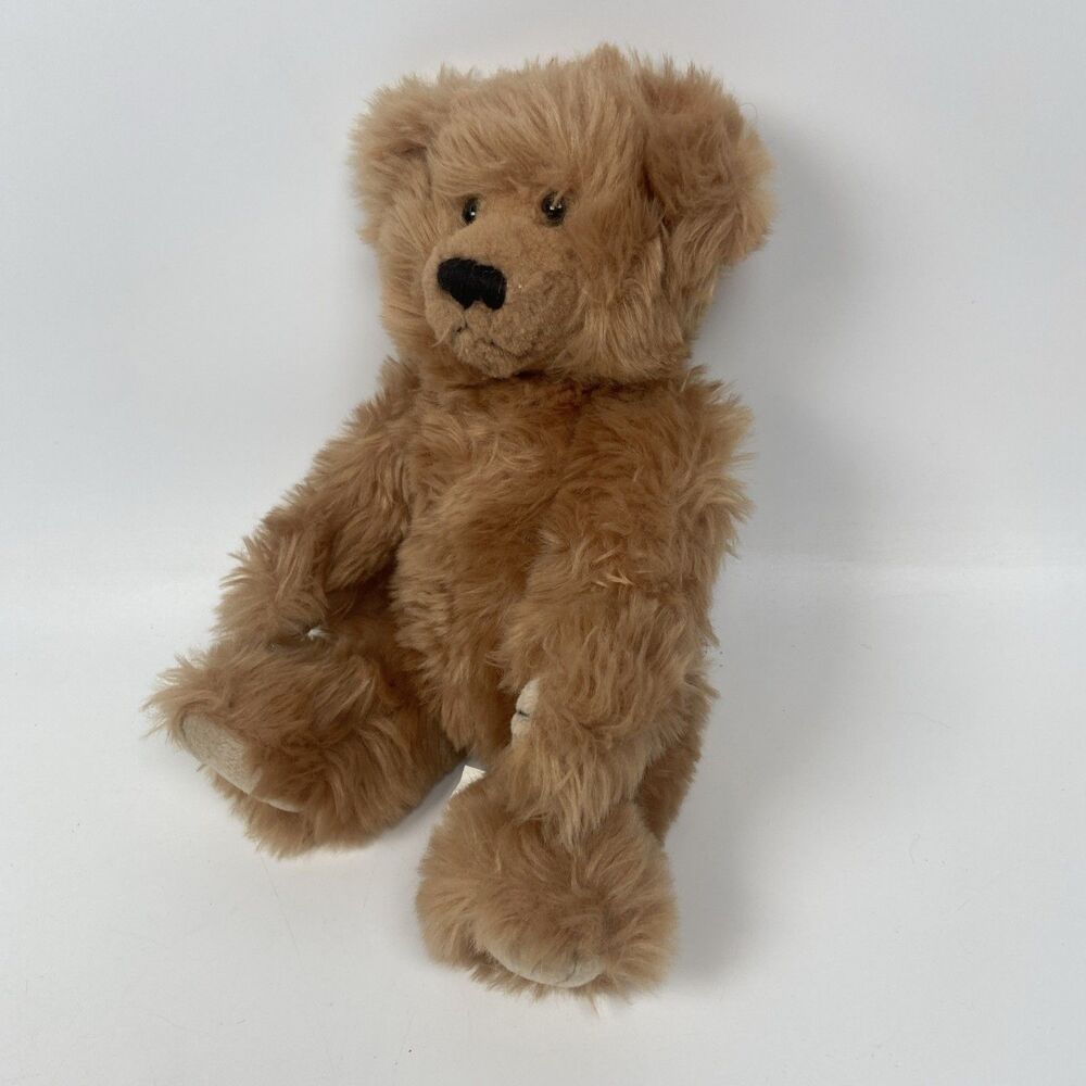 Traditional Craftwear Dublin Ireland 11" Jointed Fuzzy Teddy Bear Brown Stuffed